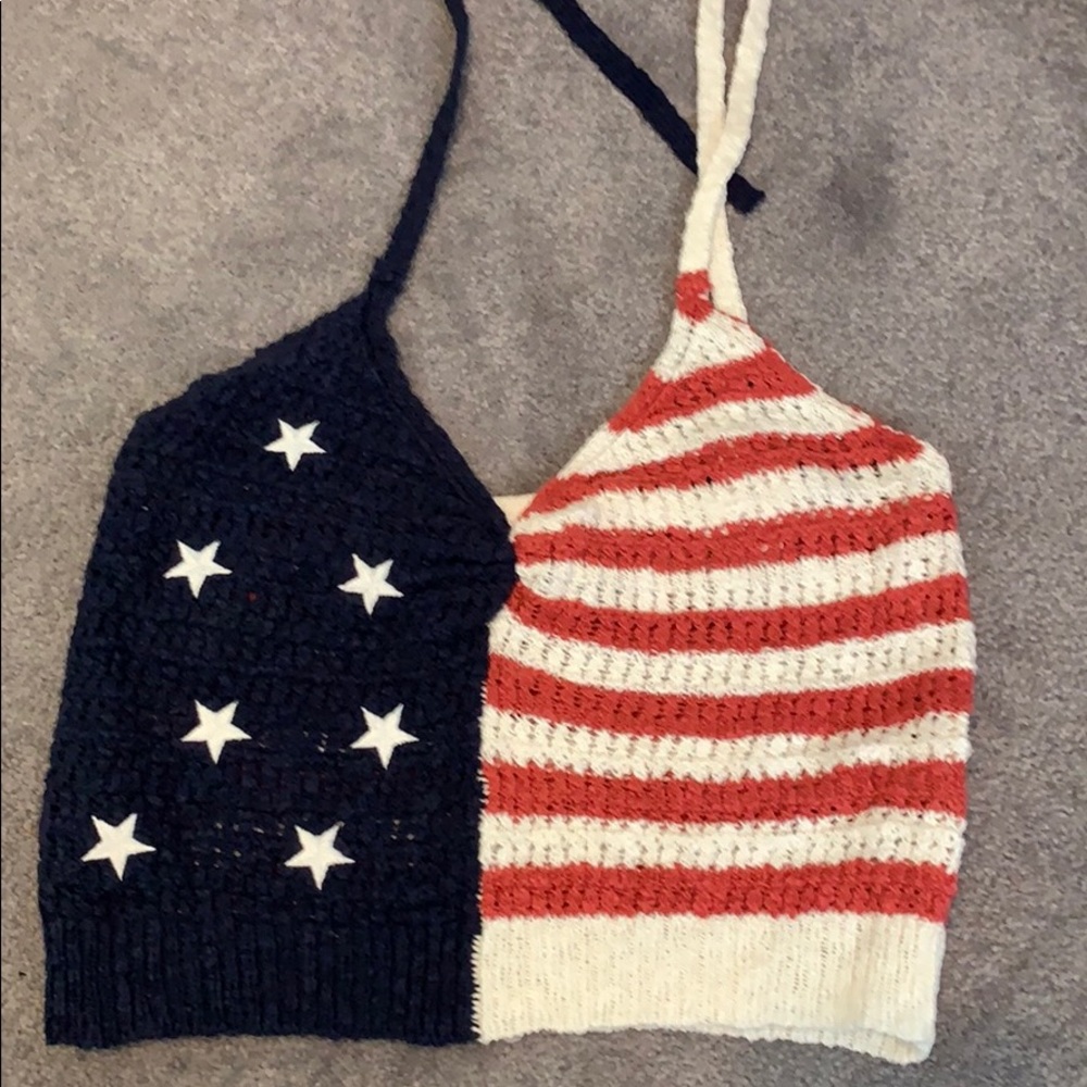 a american eagle tank top or 4th if july